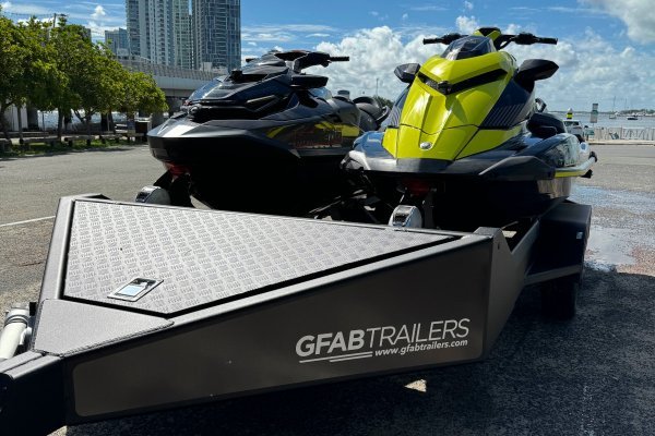 Black Double Sportski Trailers